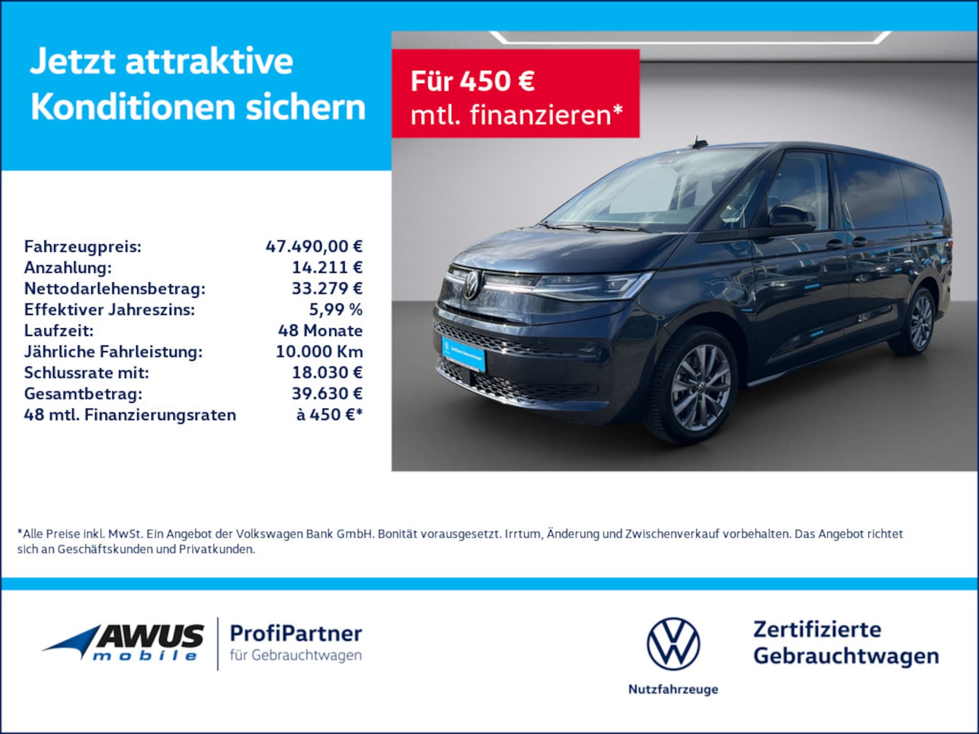 Volkswagen Multivan Langversion Life