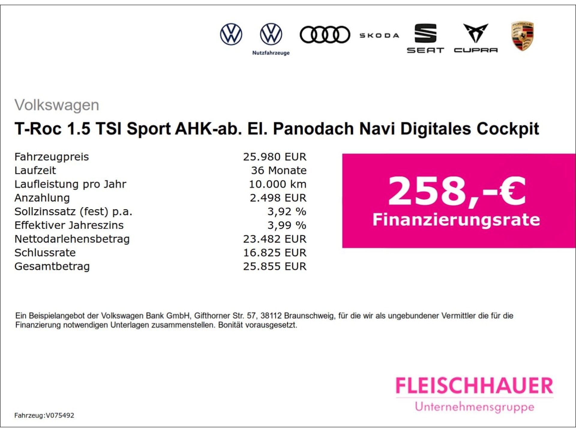 Volkswagen T-Roc Sport