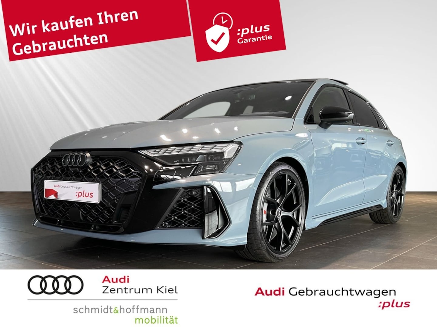 Bild über Audi RS 3 Sportback TFSI quattro 294 kW S tronic - für weitere Informationen kontaktieren Sie den Audi Partner