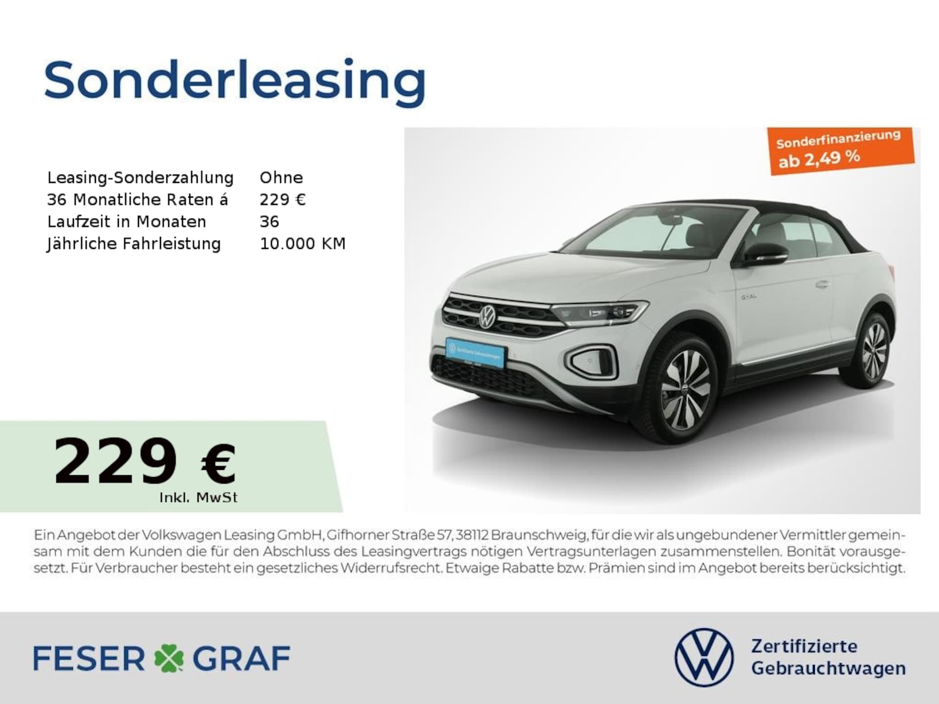 Volkswagen T-Roc Cabriolet Style