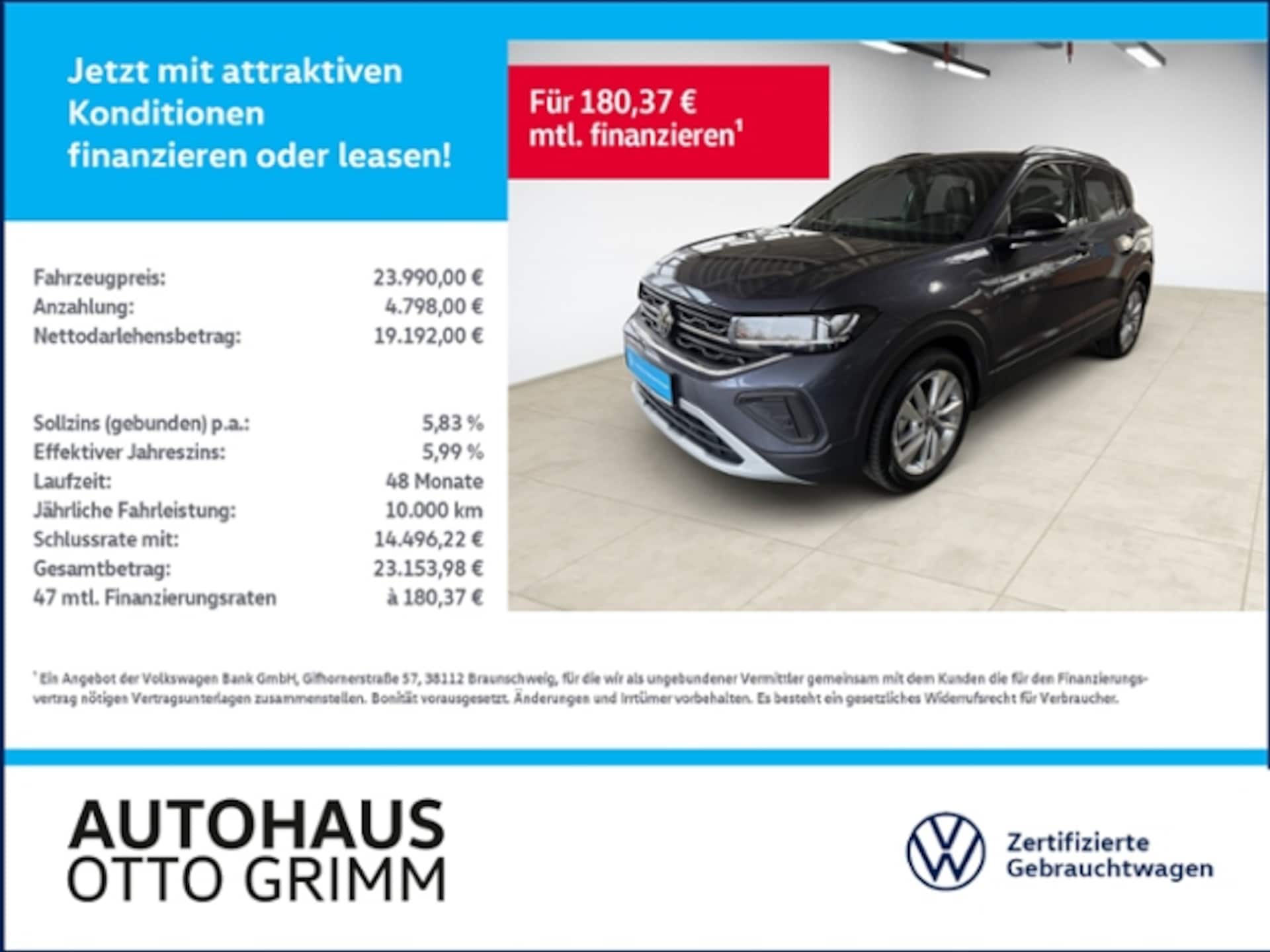 Volkswagen T-Cross Life