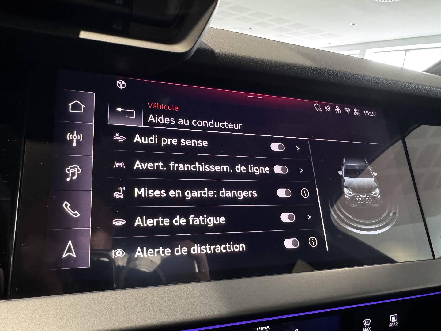 Image about Audi A3 Sportback S line 35 TFSI Hybride 110 kW (150 ch) S tronic