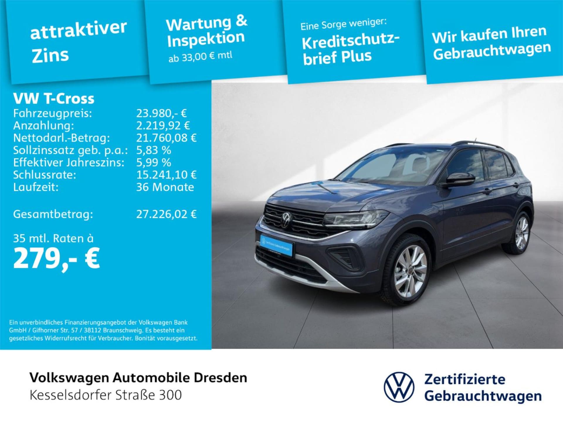 Volkswagen T-Cross Life