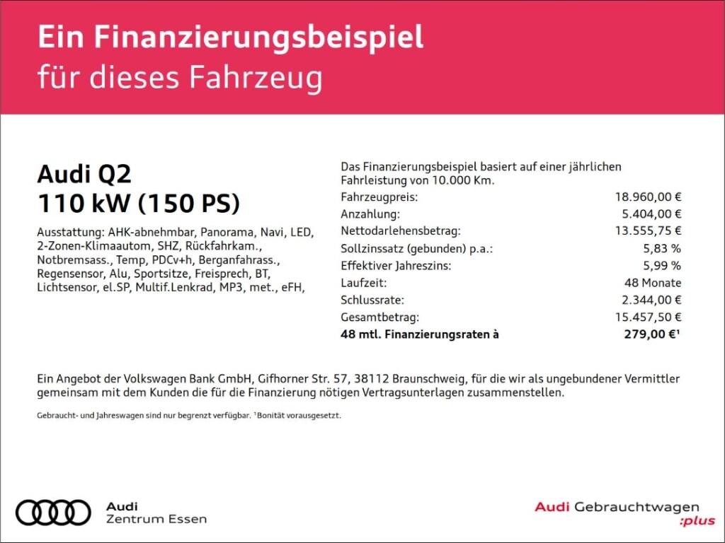 Image about Audi Q2 sport 1.4 TFSI cylinder on demand 6-Gang
