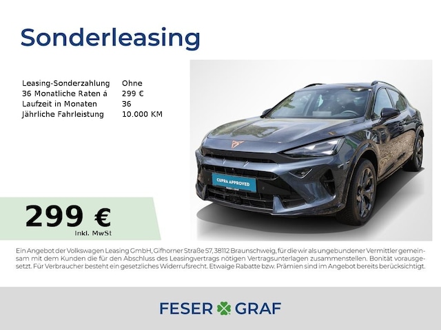 CUPRA Formentor 1.5 eTSI ACC Alcantara Nav Sitzh. 360° (DKT5015895)
