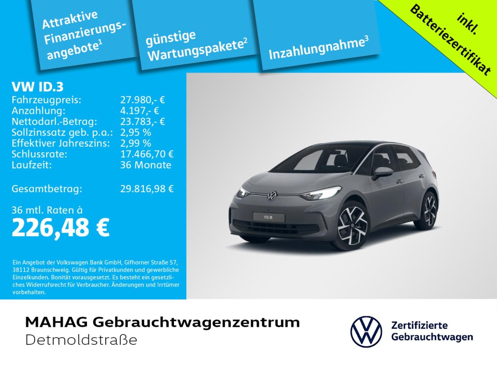 Volkswagen ID.3 – Bild 2