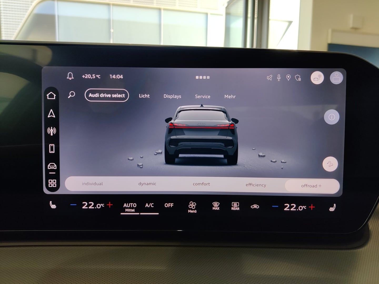Bild über Audi Q3 Sportback TFSI quattro 150 kW S tronic - für weitere Informationen kontaktieren Sie den Audi Partner