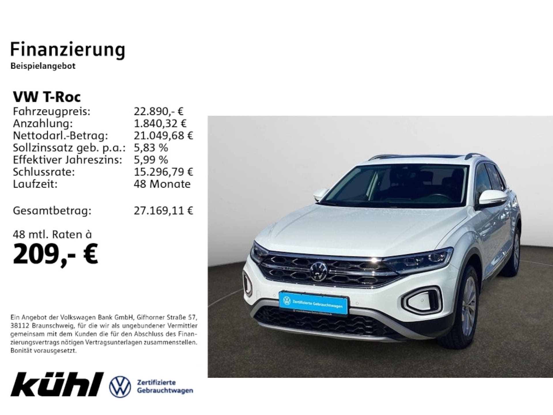 Volkswagen T-Roc 2024