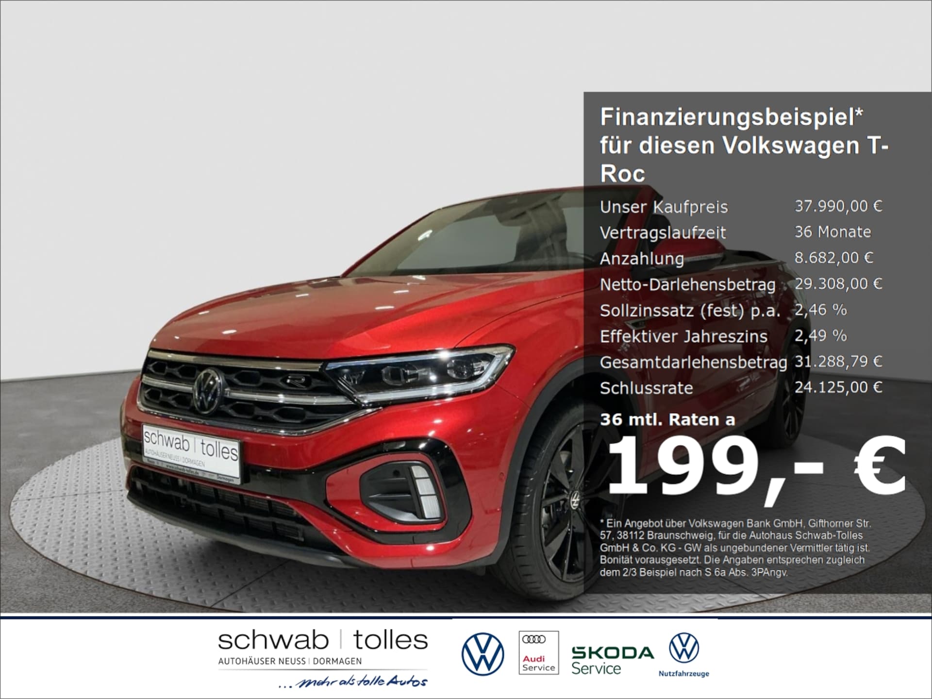 Volkswagen T-Roc Cabriolet R-Line