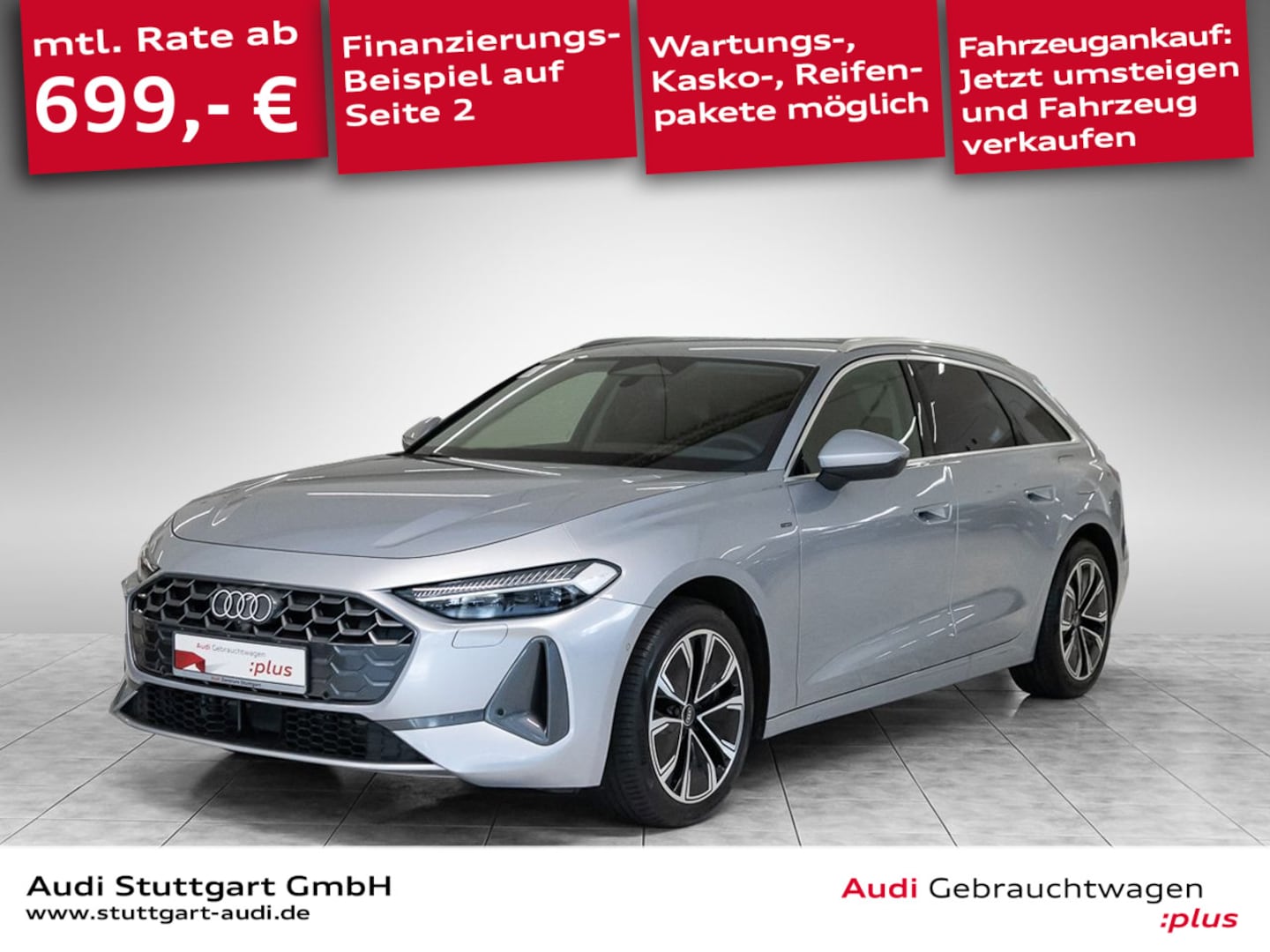Bild über Audi A5 Avant e-hybrid e-hybrid quattro 220 kW S tronic - für weitere Informationen kontaktieren Sie den Audi Partner