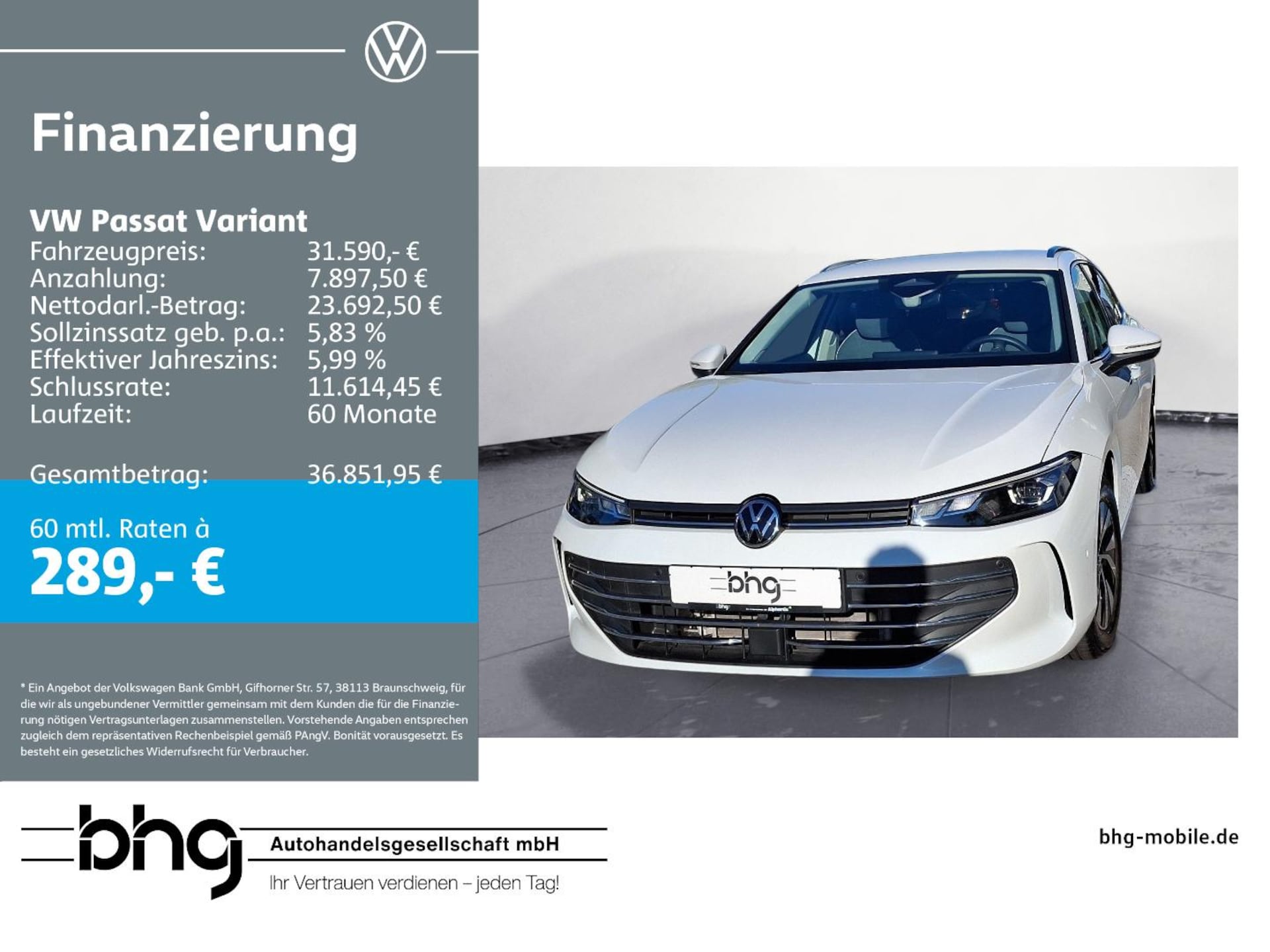 Volkswagen Passat Business