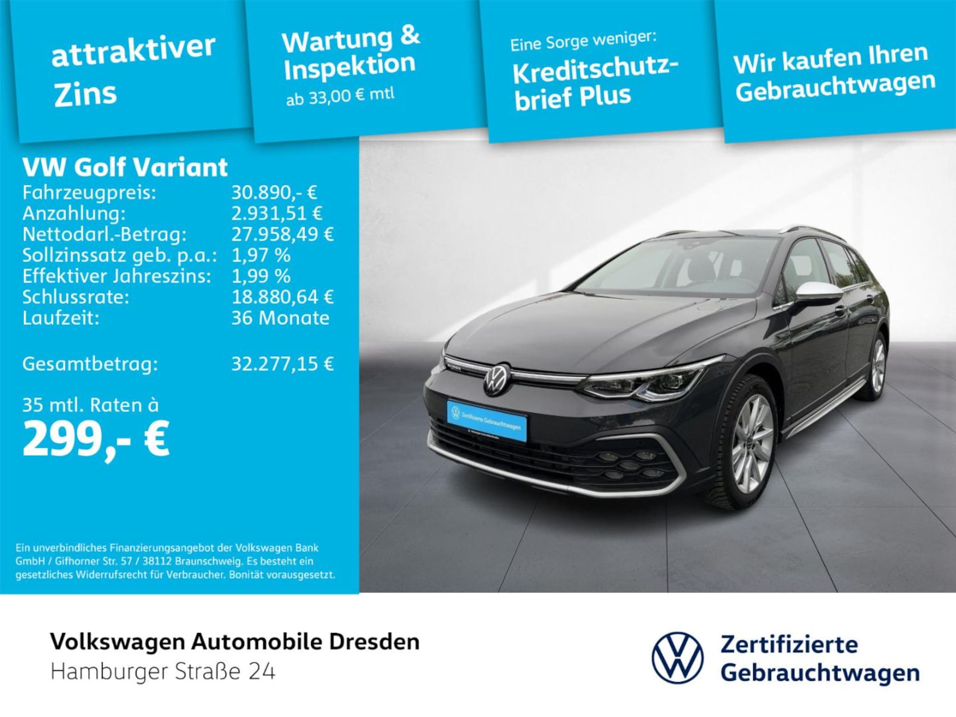 Volkswagen Golf Variant Alltrack