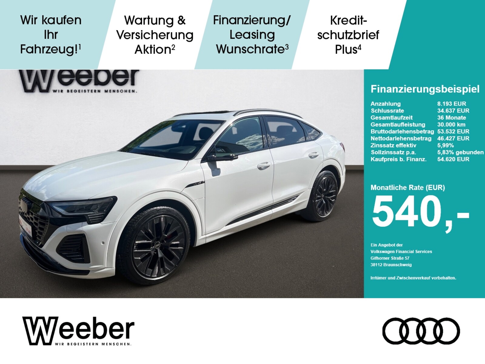 Audi Q8 Sportback e-tron