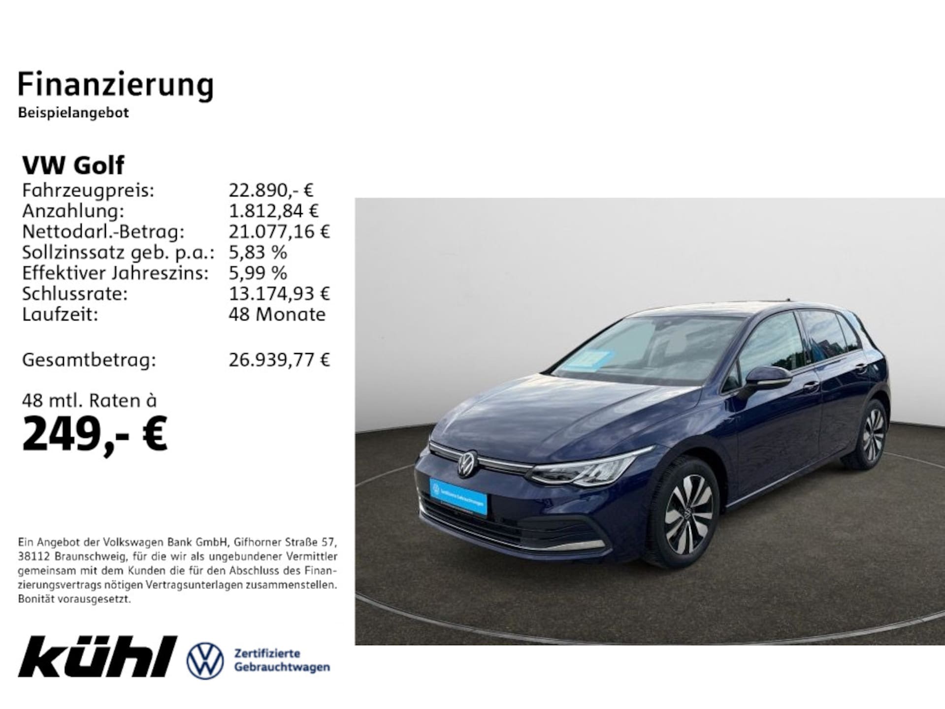Volkswagen Golf — Volkswagen Golf Golf VIII 2.0 TDI DSG Move Navi,AHK,Kamera