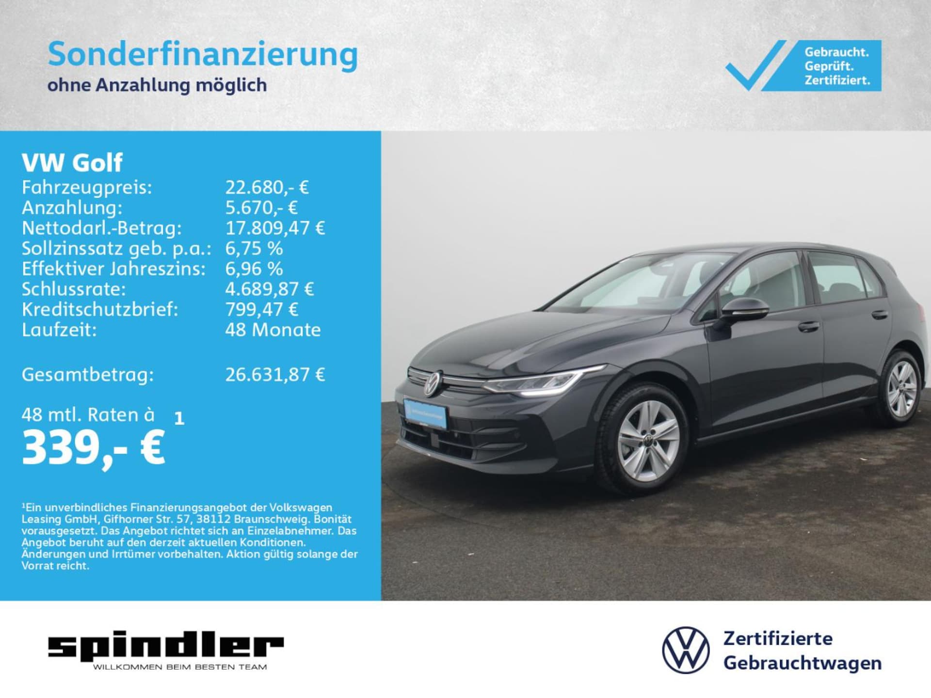 Volkswagen Golf Life