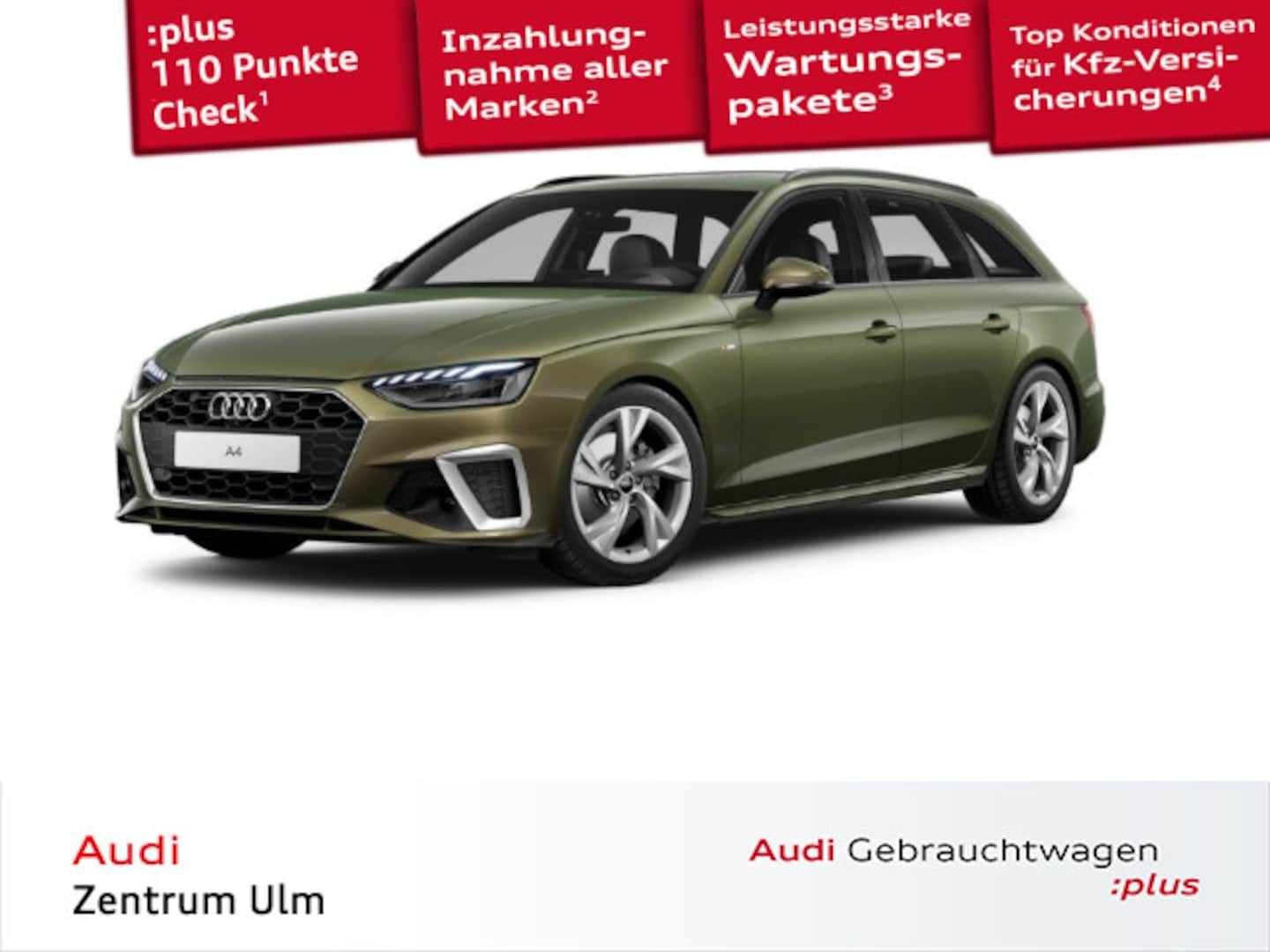 Bild über Audi A4 Avant S line 35 TDI S tronic - für weitere Informationen kontaktieren Sie den Audi Partner