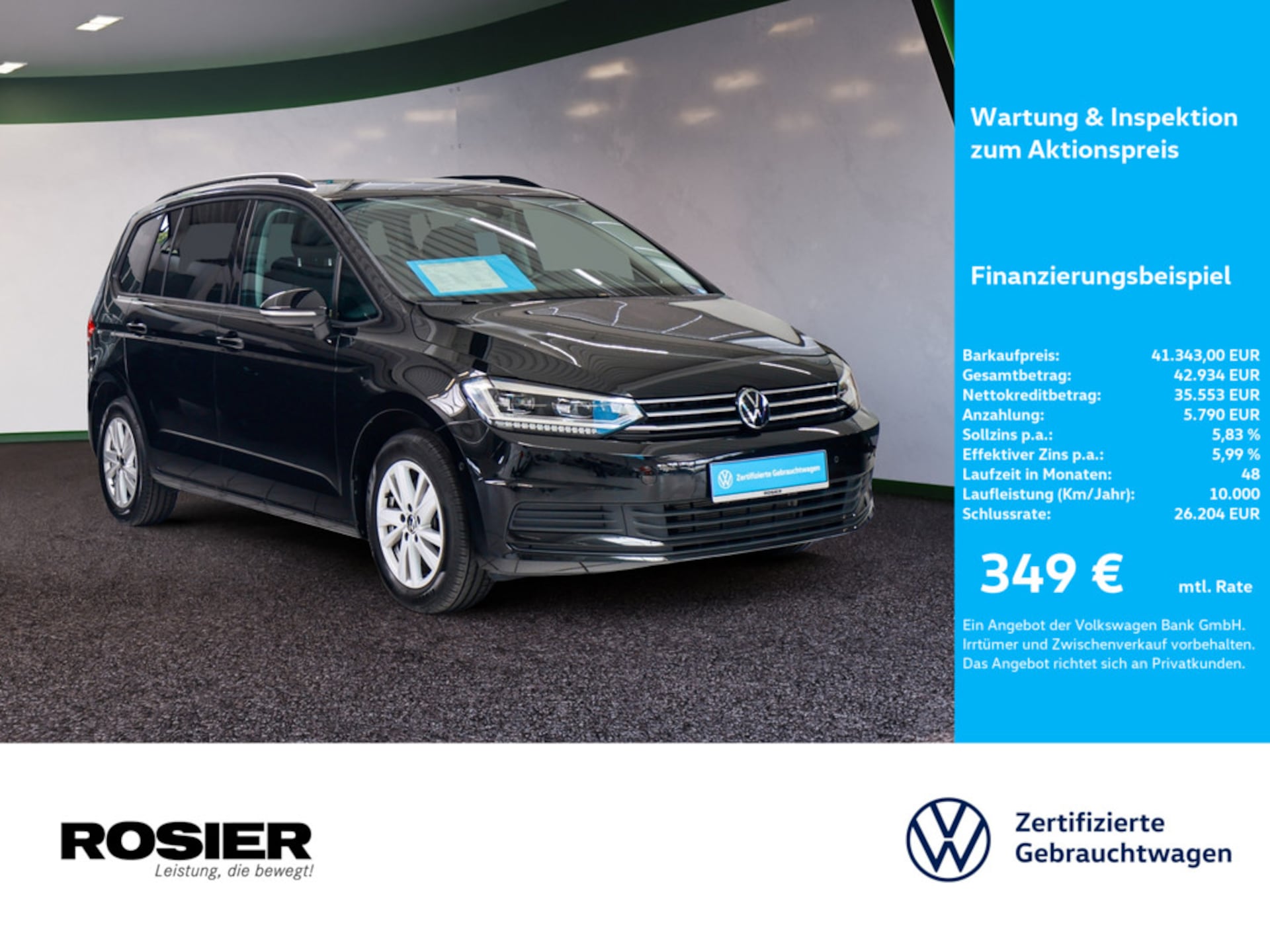 Volkswagen Touran Comfortline