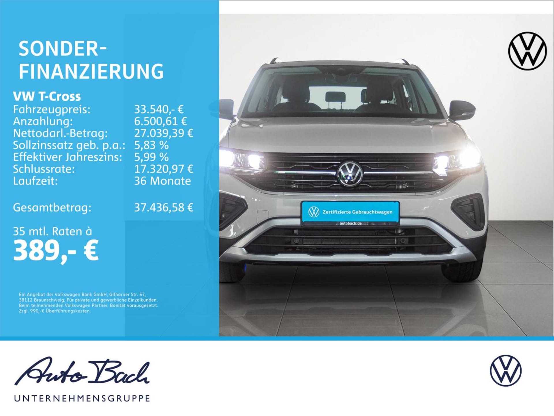 Volkswagen T-Cross Life