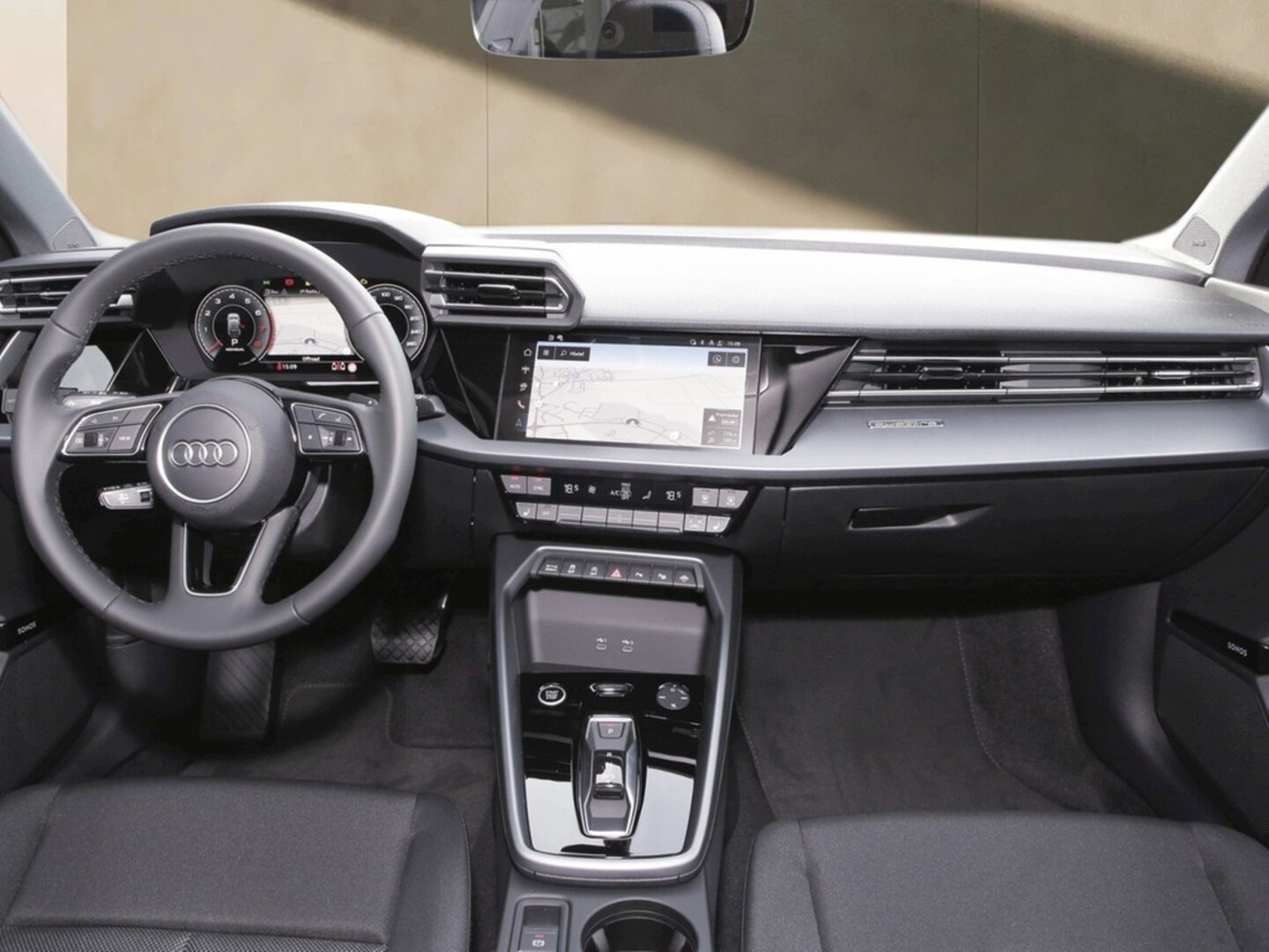 Bild über Audi A3 Sportback S line TFSI quattro 150 kW S tronic - für weitere Informationen kontaktieren Sie den Audi Partner
