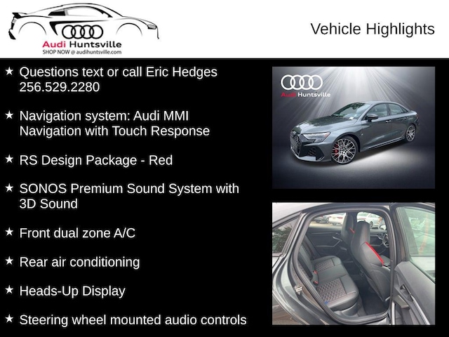 2026 Audi RS 3 Base - Photo 6