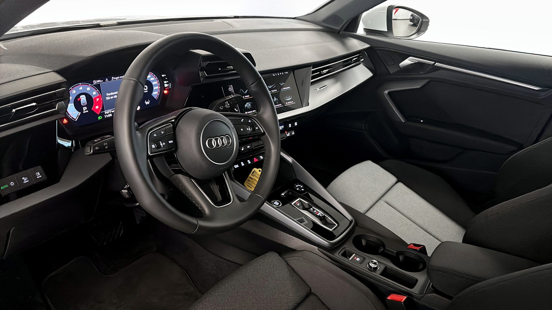 Bild som visar&nbsp;Audi A3 Sportback&nbsp;A3 Sportback 35 TFSI Proline advanced 150 hk S tronic - för mer information kontakta din Audi Partner