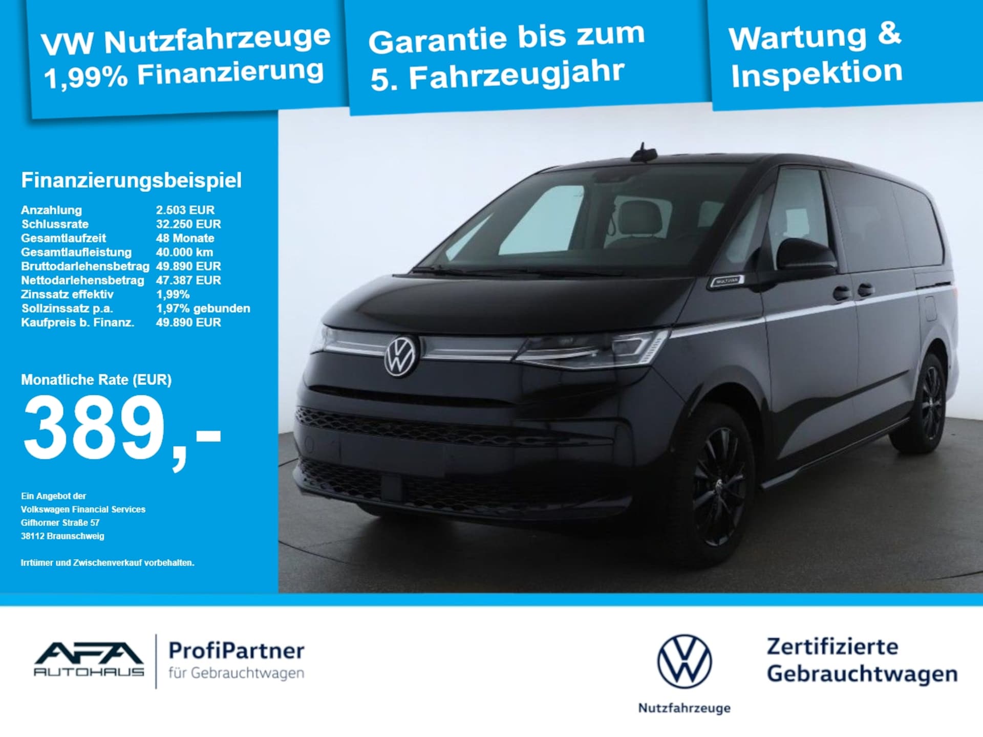Volkswagen Multivan Langversion Style