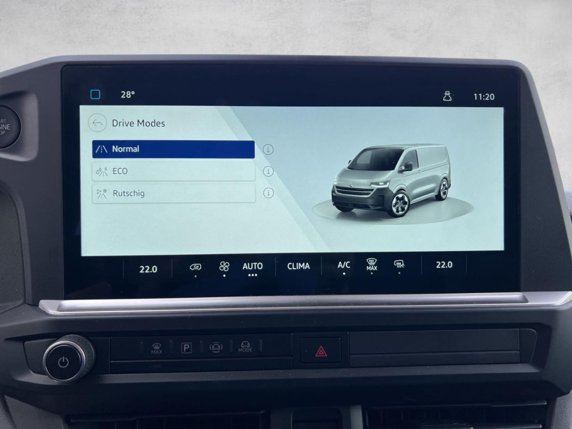 Volkswagen Transporter Kasten kurzer Radstand