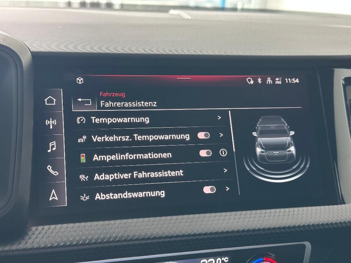 Bild über Audi A1 Sportback 25 TFSI Schaltgetriebe - für weitere Informationen kontaktieren Sie den Audi Partner