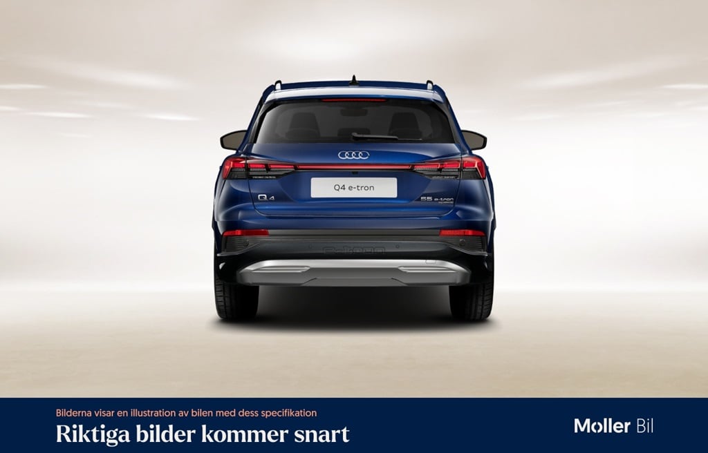 Bild som visar Audi Q4 e-tron Q4 55 e-tron quattro Proline advanced 250,00 kW - för mer information kontakta din Audi Partner