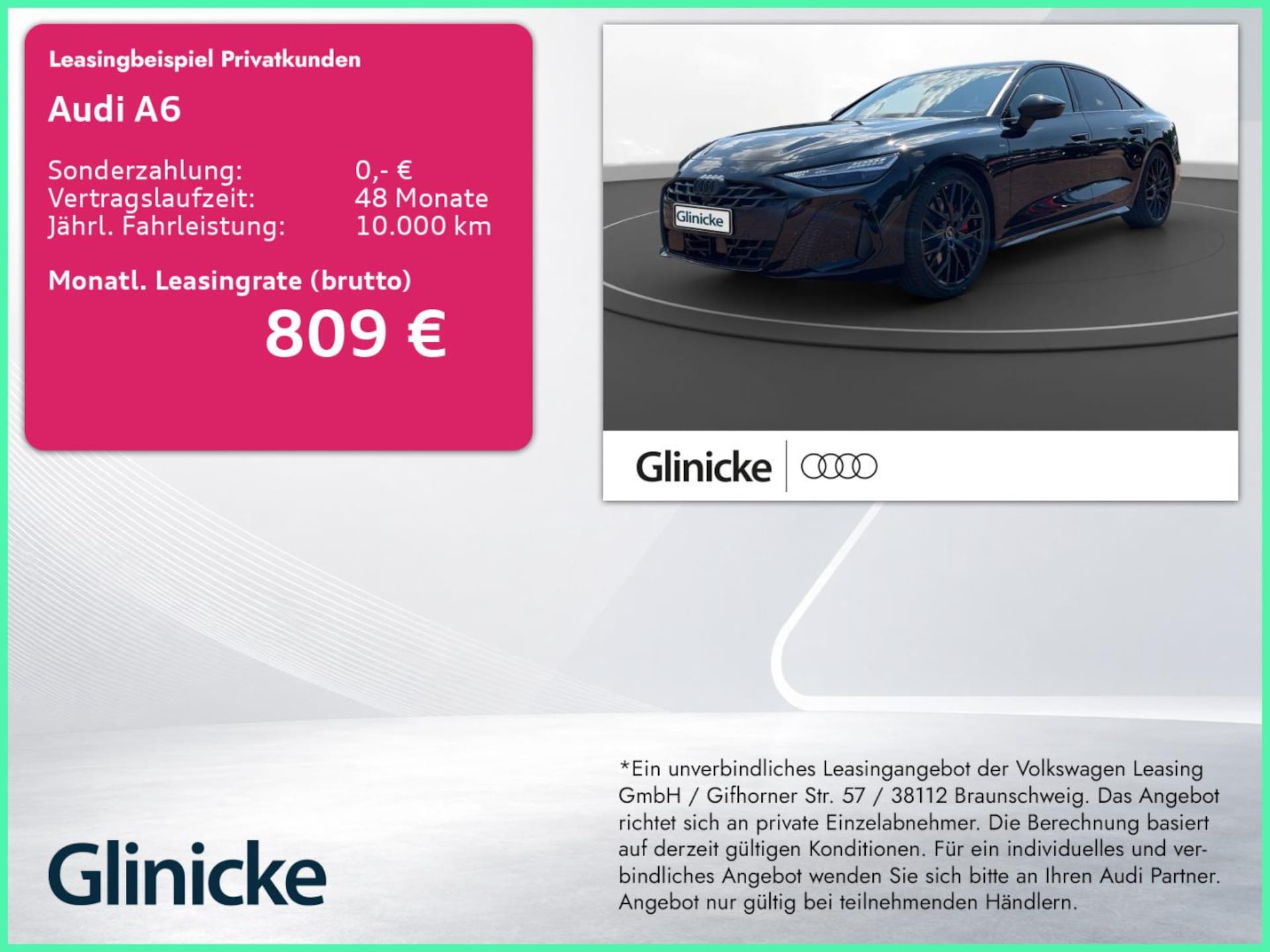 Audi A6 Limousine e-hybrid 2026