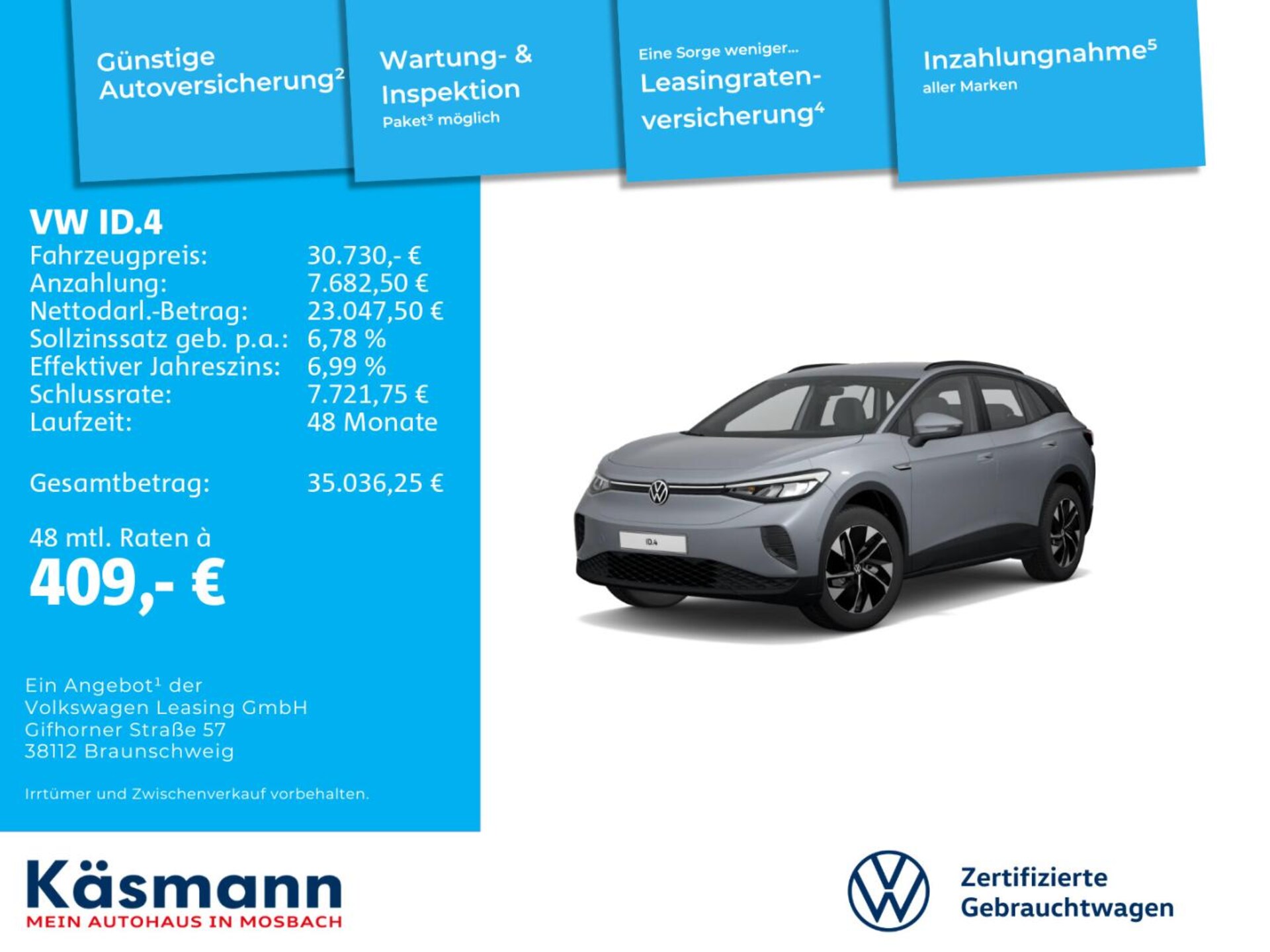 Volkswagen ID.4 Pro Performance