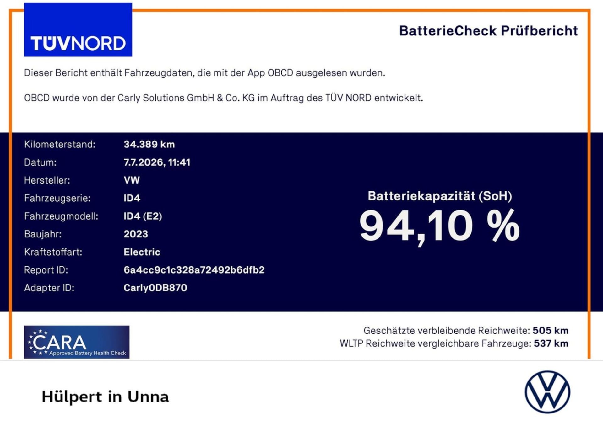 Volkswagen ID.4 Pro Performance