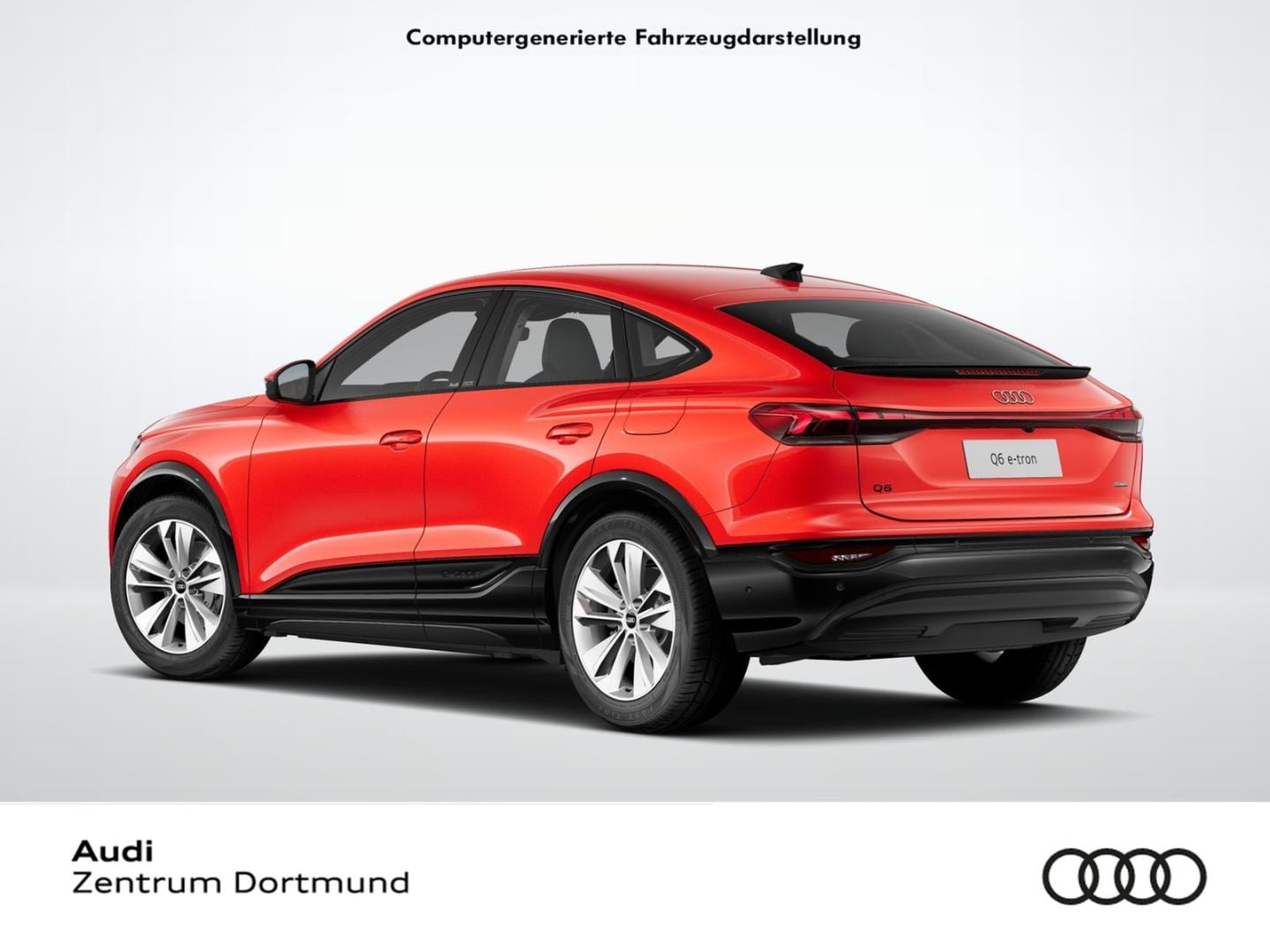 Bild über Audi Q6 Sportback e-tron e-tron quattro - für weitere Informationen kontaktieren Sie den Audi Partner