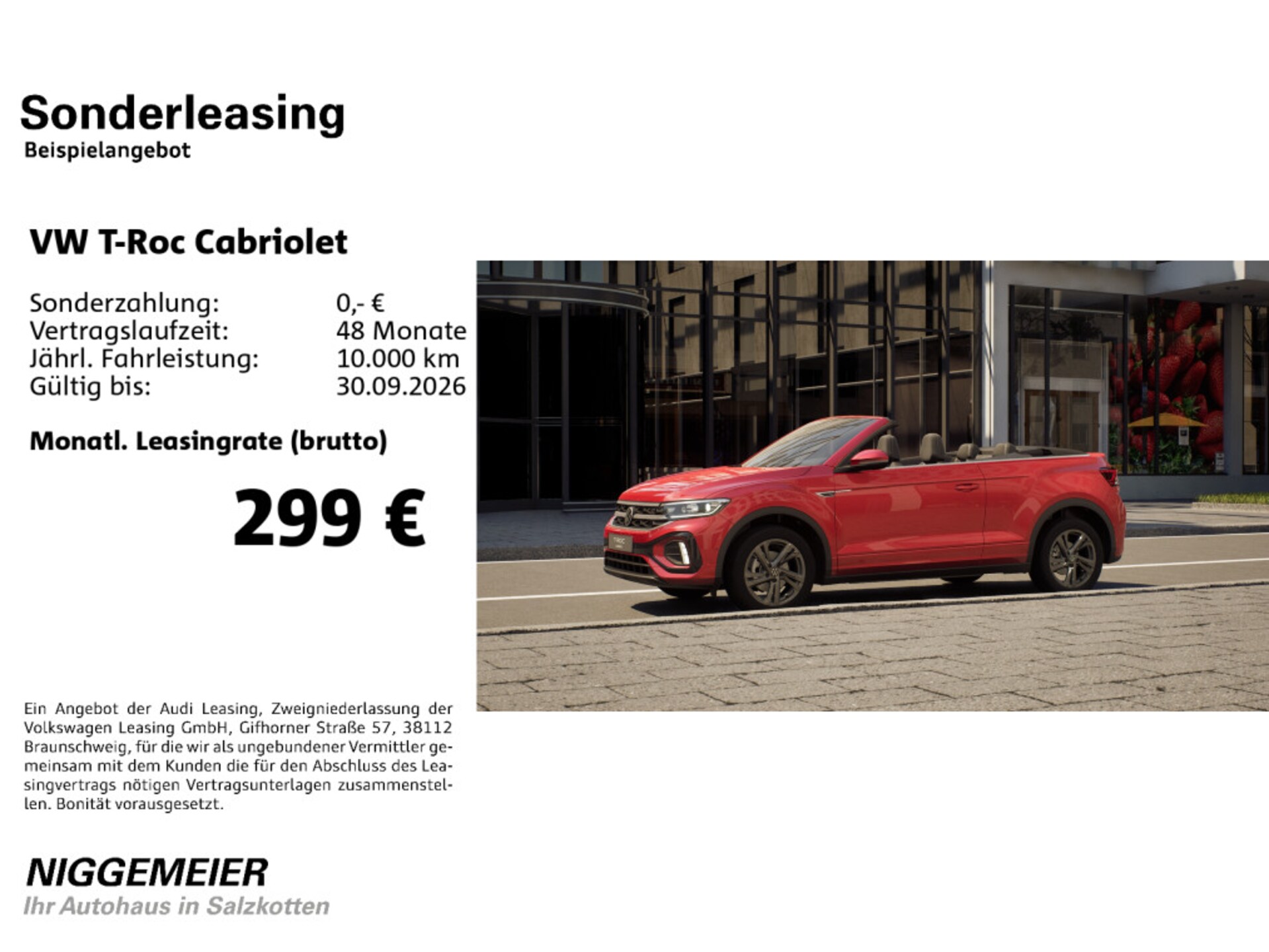Volkswagen T-Roc Cabriolet R-Line