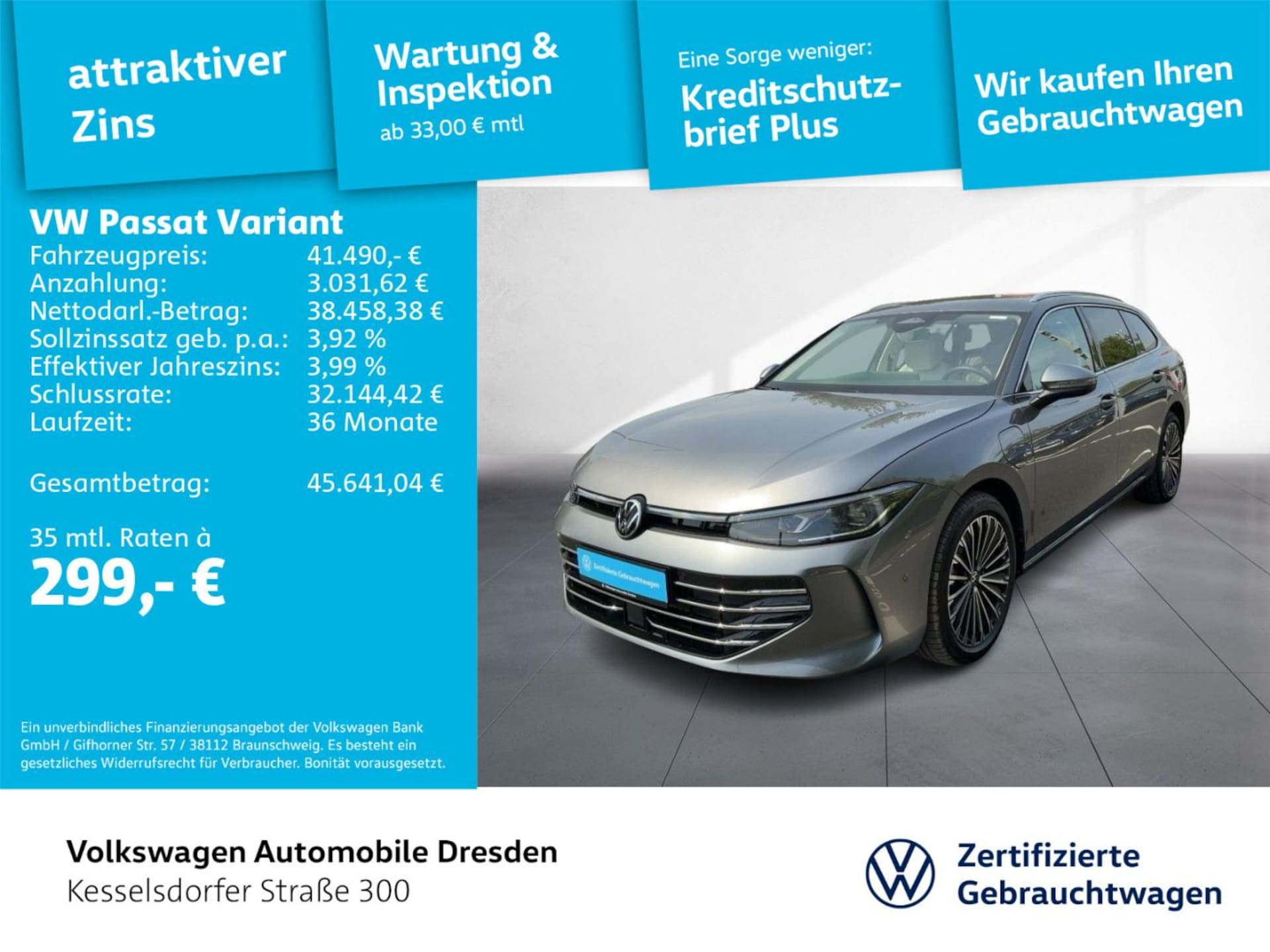 Volkswagen Passat Elegance