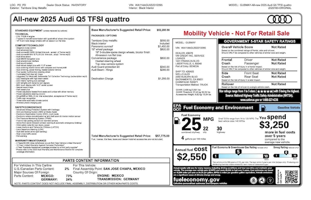 2025 Audi Q5