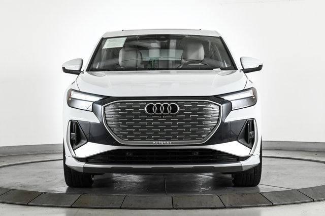 Certified 2025 Audi Q4 Sportback e-tron Premium Plus with VIN WA13UBFZ5SP021868 for sale in Chicago, IL