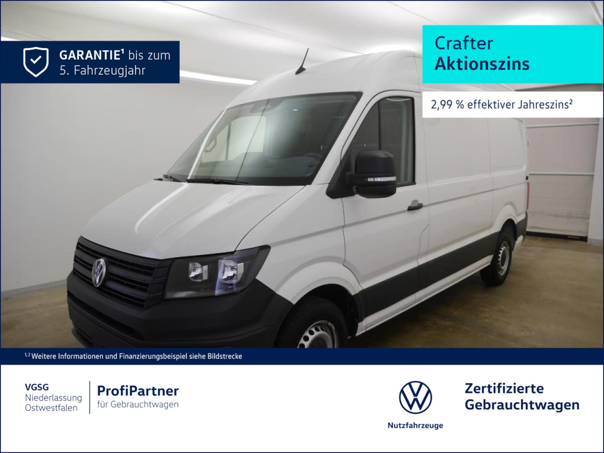 Volkswagen Crafter Kasten mittlerer Radstand