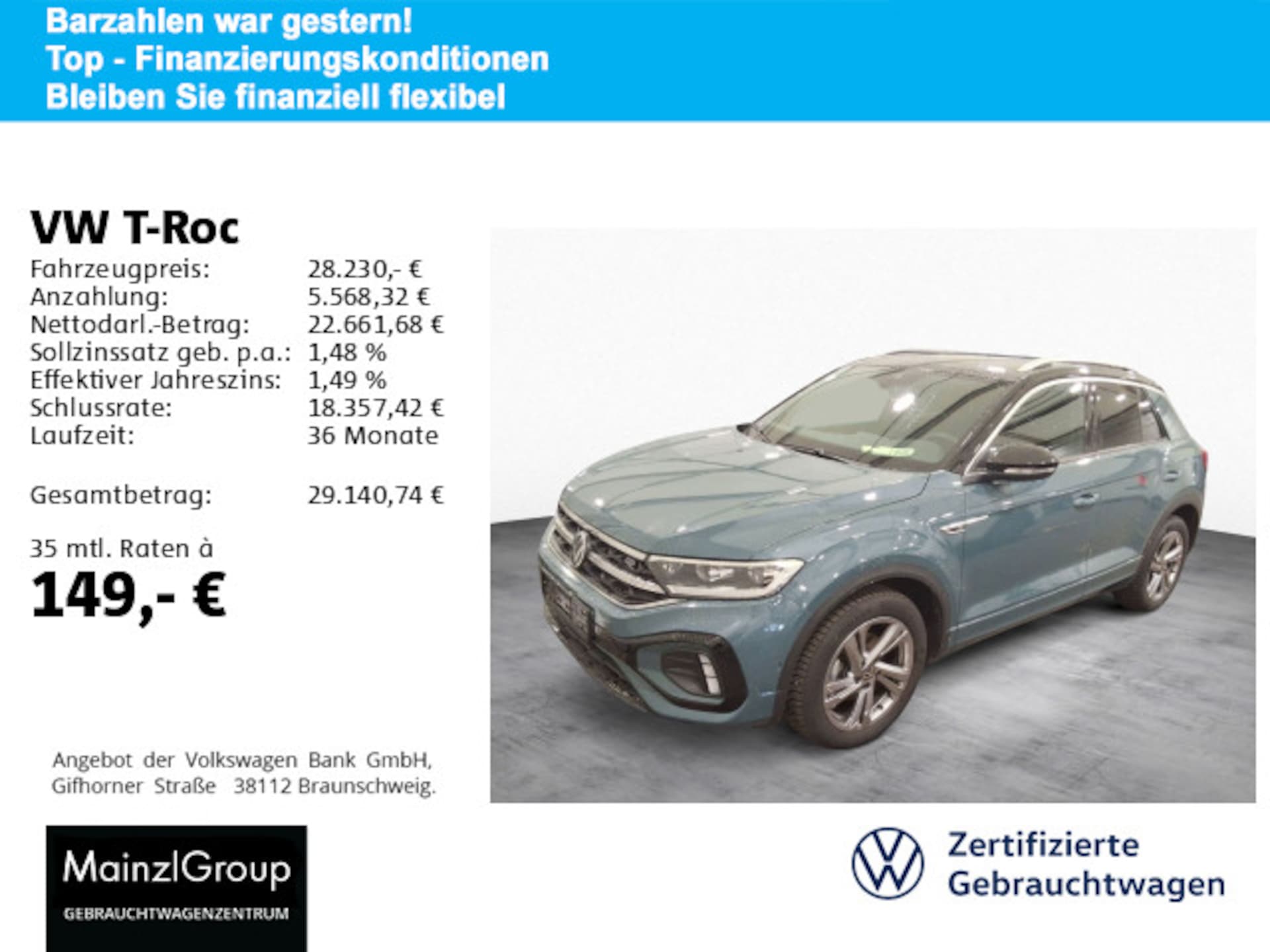Volkswagen T-Roc R-Line