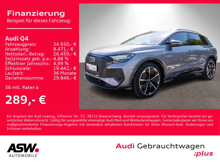 Image about Audi Q4 e-tron 50 e-tron quattro 220 kW