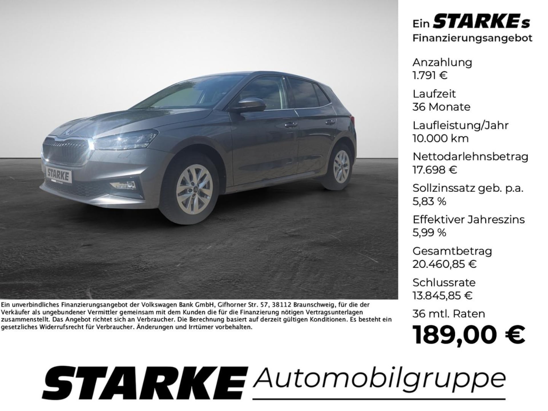 Skoda Fabia Selection