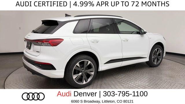 Certified 2024 Audi Q4 e-tron Premium with VIN WA1K2BFZ1RP030935 for sale in Littleton, CO