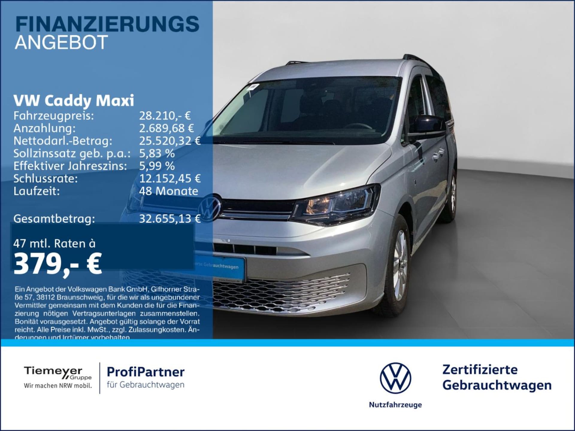 Volkswagen Caddy Maxi Life