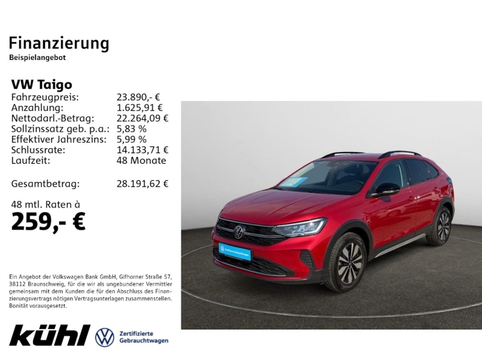 Volkswagen Taigo 2025