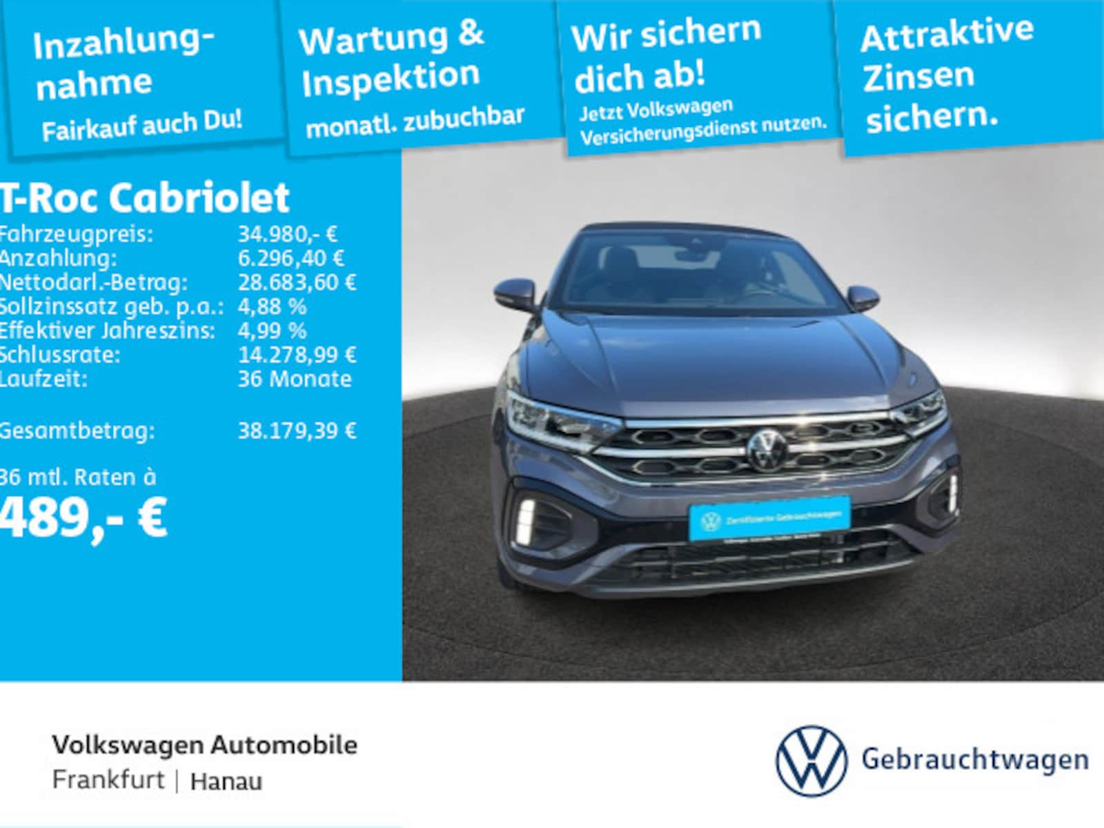 Volkswagen T-Roc Cabriolet – Bild 2