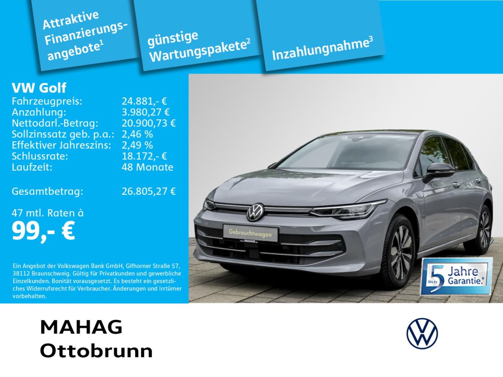 Volkswagen Golf – Bild 2