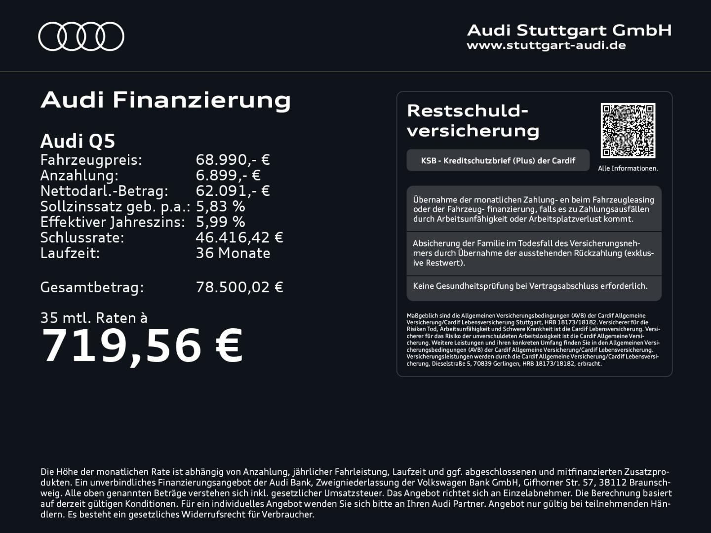 Bild über Audi Q5 SUV TDI quattro 150 kW S tronic - für weitere Informationen kontaktieren Sie den Audi Partner