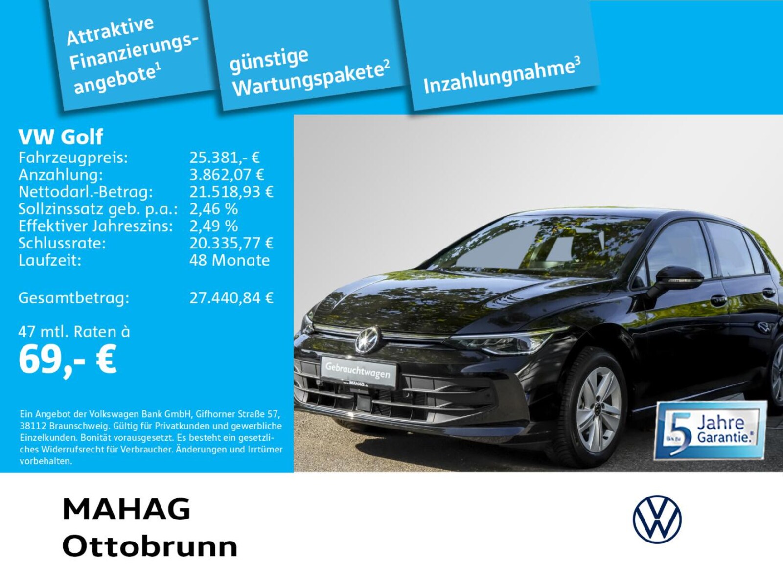 Volkswagen Golf – Bild 2