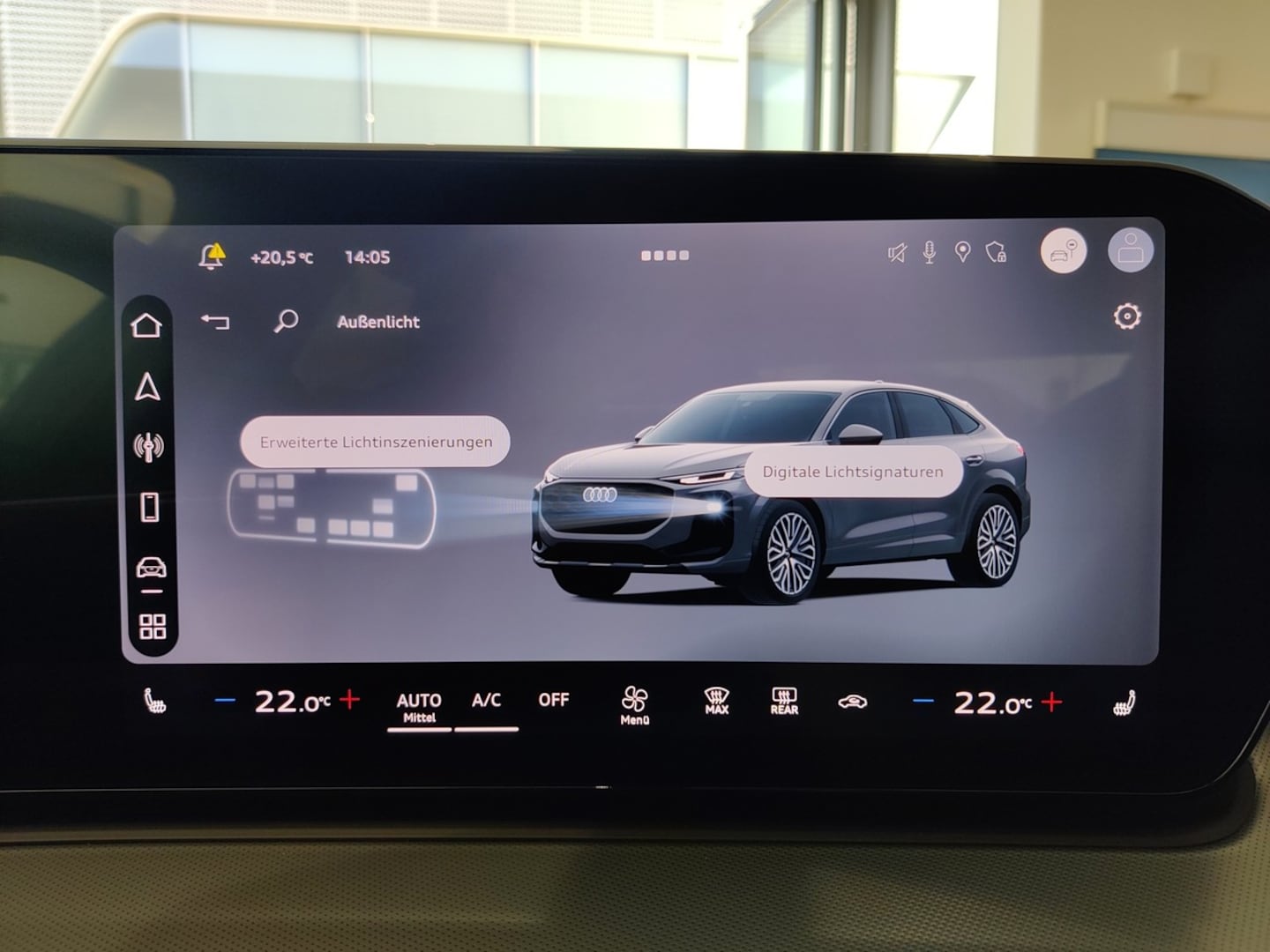 Bild über Audi Q3 Sportback TFSI quattro 150 kW S tronic - für weitere Informationen kontaktieren Sie den Audi Partner