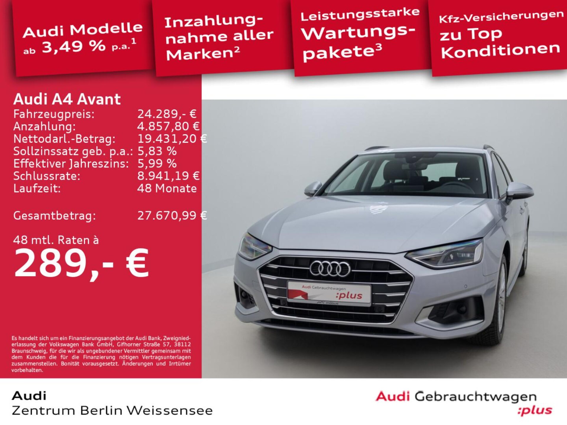 Audi A4 Avant Advanced